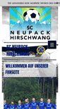 Mobile Screenshot of hirschwang.at